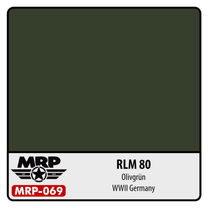 Boxart RLM 80 Olivgrün  MR.Paint