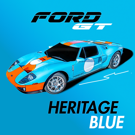Boxart Ford Heritage Blue  Splash Paints
