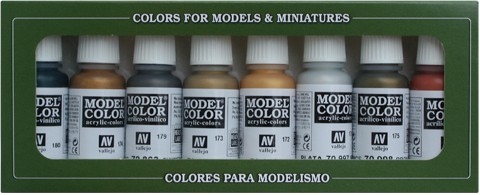 Boxart Metallic Colors 70.118 Vallejo Model Color