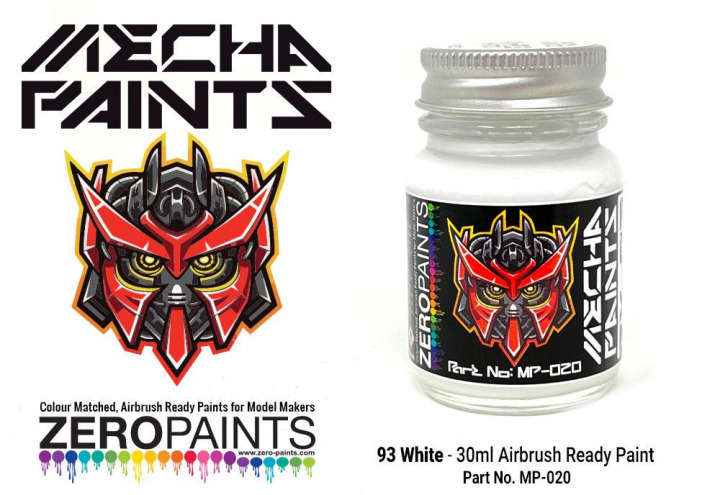 Boxart 93 White  Mecha Paints