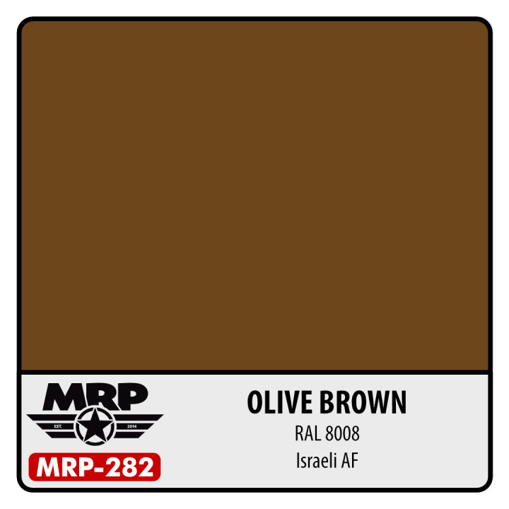 Boxart Olive Brown (RAL 8008) – Israeli AF  MR.Paint