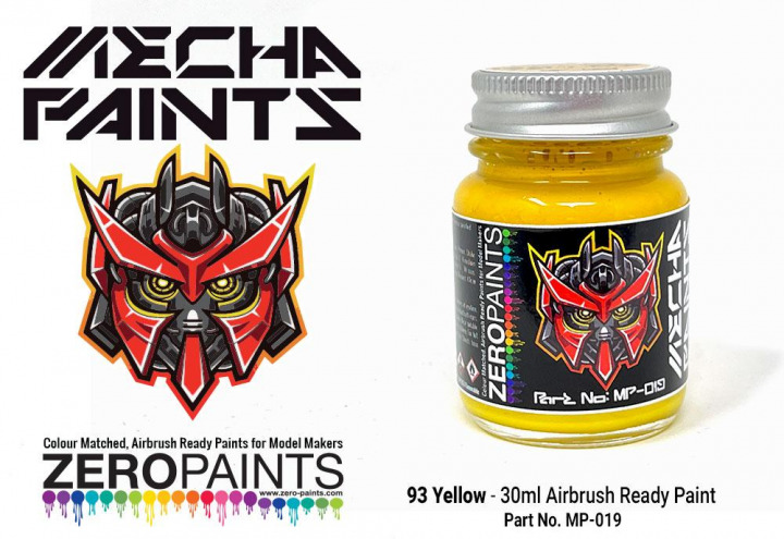 Boxart 93 Yellow  Mecha Paints