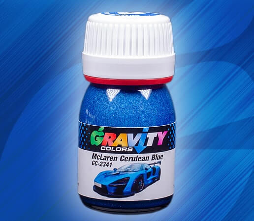 Boxart McLaren Cerulean Blue  Gravity Colors