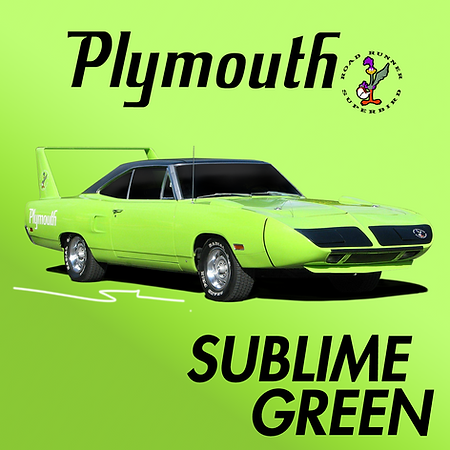 Boxart Plymouth Sublime Green  Splash Paints