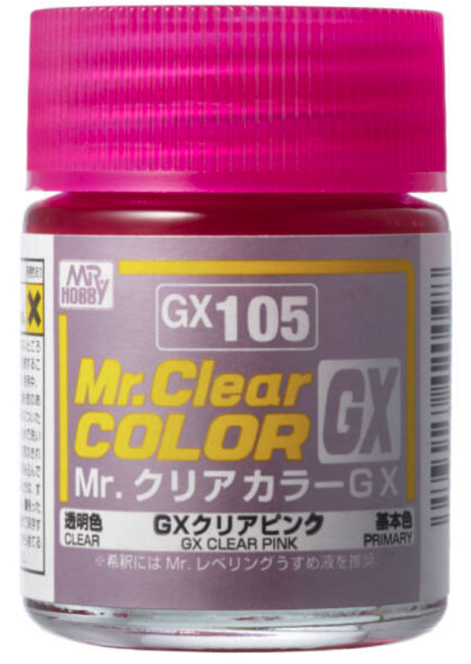 Boxart GX Clear Pink 4973028420098 Mr.COLOR
