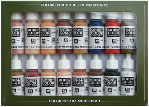 Boxart Face & Skin Tones 70.125 Vallejo Model Color