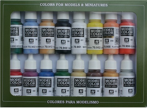 Boxart Basic Colors USA 70.140 Vallejo Model Color