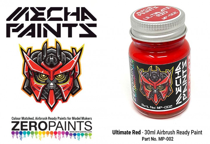 Boxart Ultimate Red  Mecha Paints