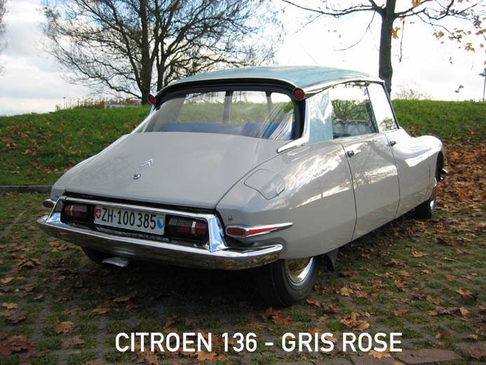 Boxart Citroën DS19 - Gris Rose 136  Zero Paints
