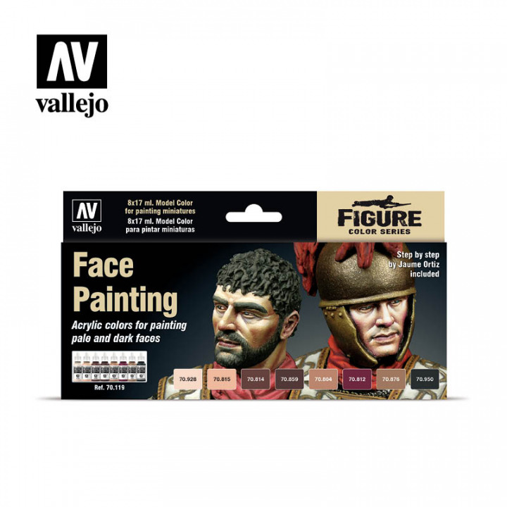 Boxart Face Painting 70.119 Vallejo Model Color