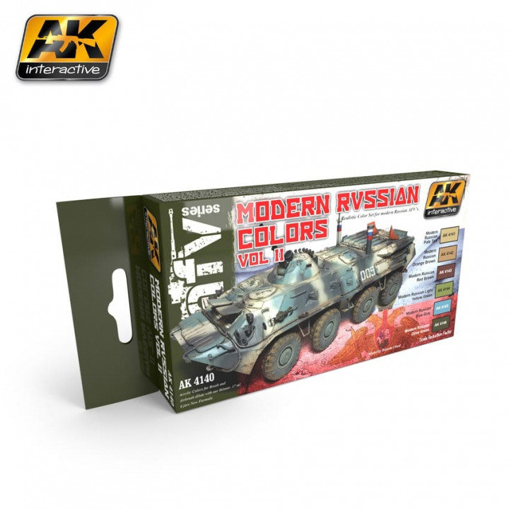 Boxart Modern Russian Colours Vol 2 AK 4140 AK Interactive