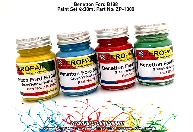 Boxart Benetton Ford B188  Zero Paints
