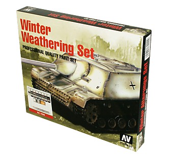 Boxart Winter Weathering Set 72.220 Vallejo Model Color