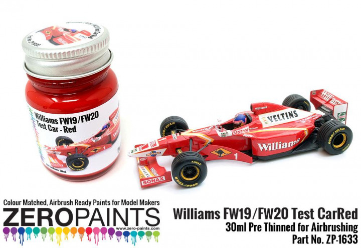 Boxart Williams FW19/FW20 Test Car  Zero Paints