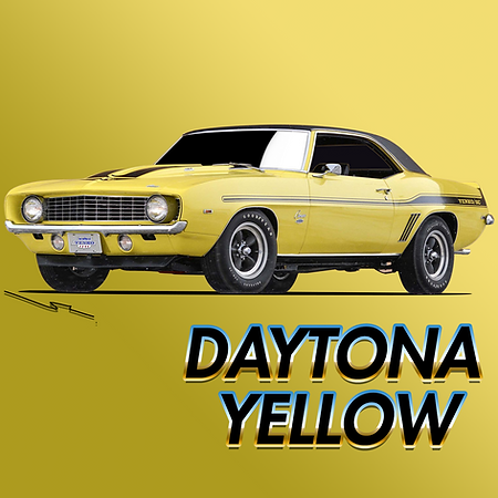 Boxart Chevrolet Daytona Yellow  Splash Paints