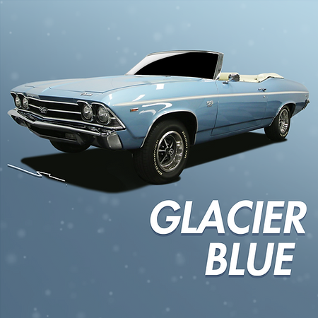Boxart Chevrolet Glacier Blue  Splash Paints