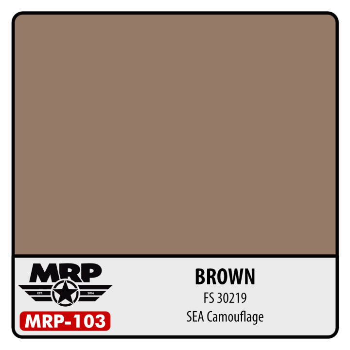 Boxart SEA Camouflage Brown (FS30219)  MR.Paint
