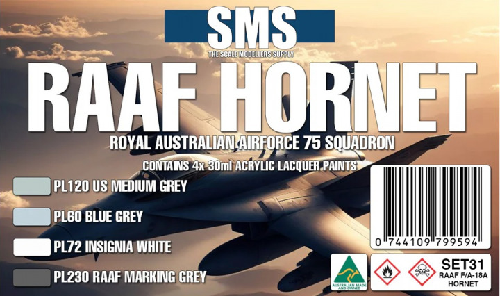 Boxart  RAAF HORNET 75 Sqn. SET31 SMS