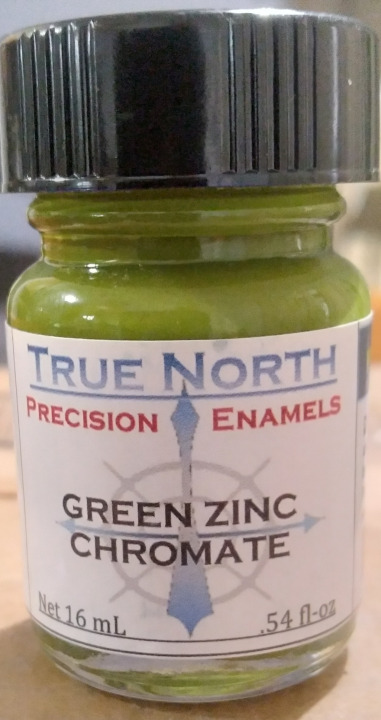 Boxart WWII Green Zinc Chromate TN#2004 True North Precision Paints