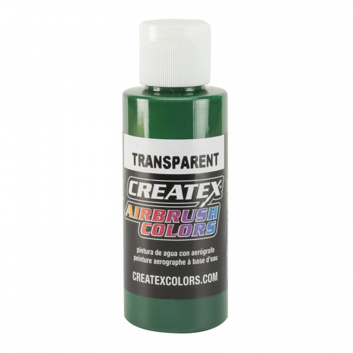 Boxart Transparent Brite Green  Createx Airbrush Colors