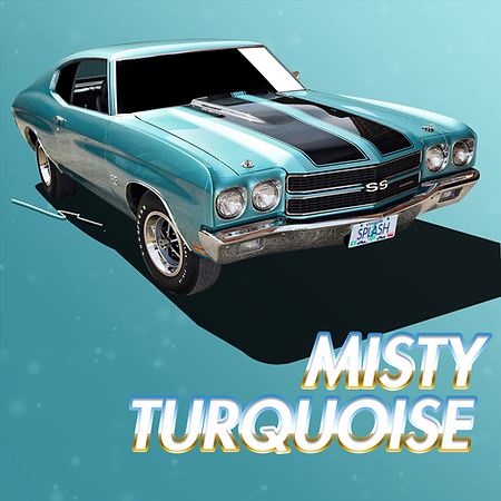 Boxart Chevrolet Misty Turquoise  Splash Paints