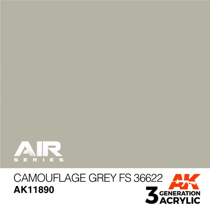 Boxart Camouflage Grey FS36622  AK 3rd Generation - Air