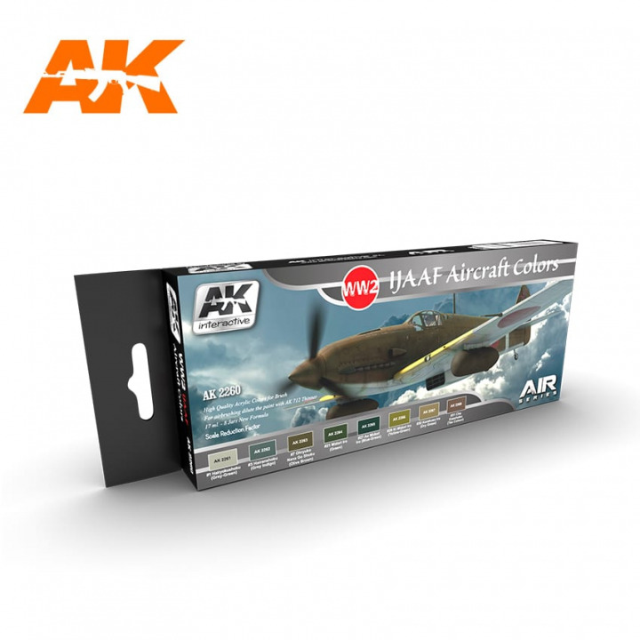 Boxart WW2 IJAAF Aircraft colours AK 2260 AK Interactive Air Series