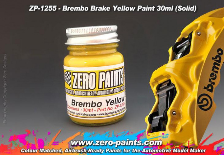 Boxart Brake Caliper Yellow  Zero Paints