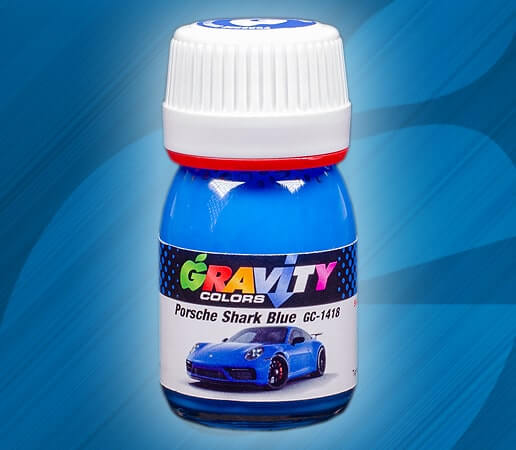 Boxart Porsche Shark Blue Gravity Colors Boxart Porsche Shark Blue Gravity Colors