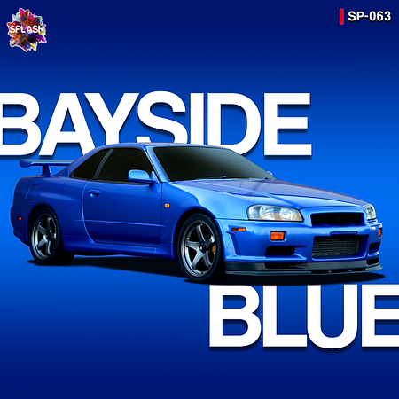 Boxart Nissan Bayside Blue  Splash Paints