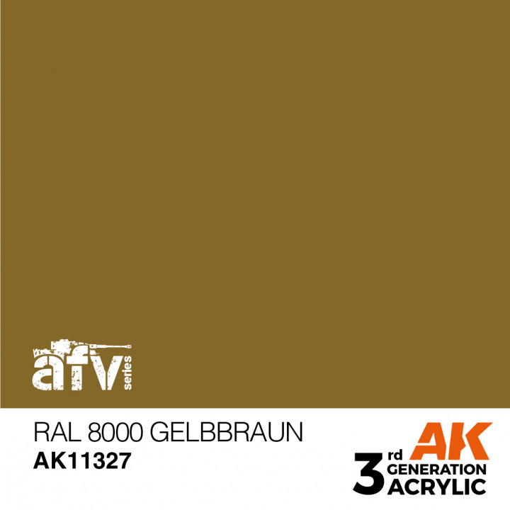 Boxart RAL 8000 Gelbbraun  AK 3rd Generation - AFV