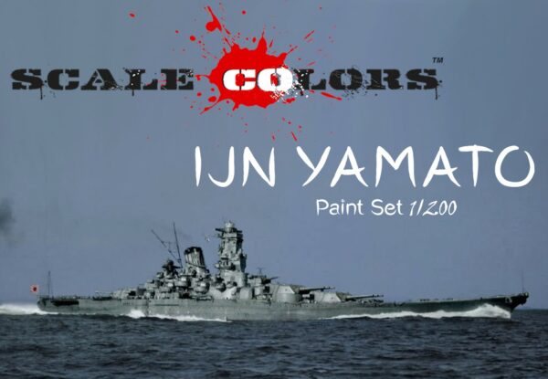 Boxart IJN Yamato Paint Set SC983 Scale Colors