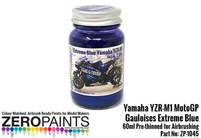 Boxart Yamaha MotoGP Gauloises Extreme Blue  Zero Paints