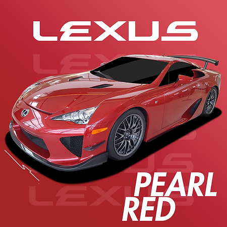 Boxart Lexus Pearl Red  Splash Paints