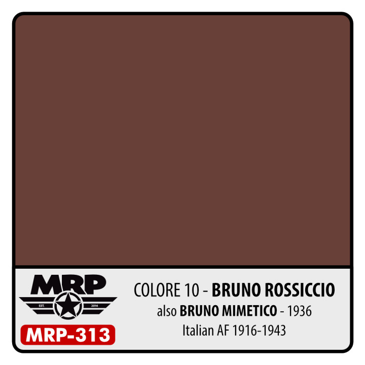 Boxart Colore 10 – Bruno Rossiccio also Bruno Mimetico  MR.Paint