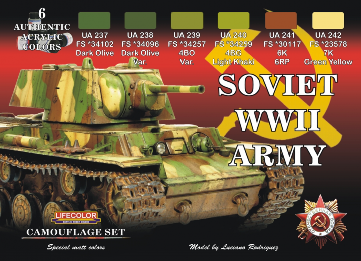 Boxart Soviet WWII Army  Lifecolor
