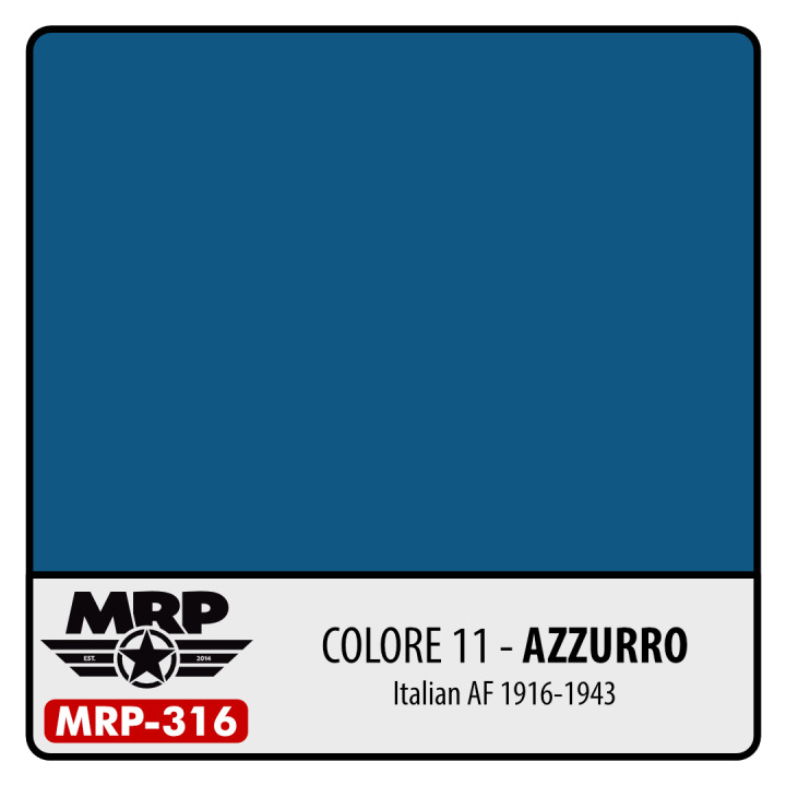Boxart Colore 11 – Azzurro (Italian AF 1916-43)  MR.Paint