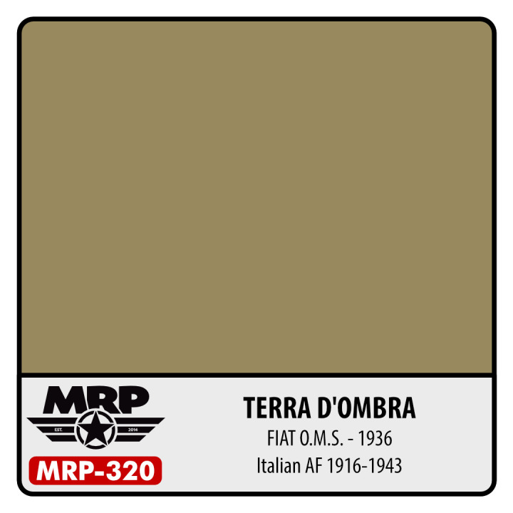 Boxart Terra D‘Ombra – Fiat O.M.S. 1936 (Italian AF 1916-43)  MR.Paint
