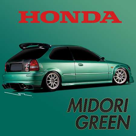 Boxart Honda Midori Green  Splash Paints