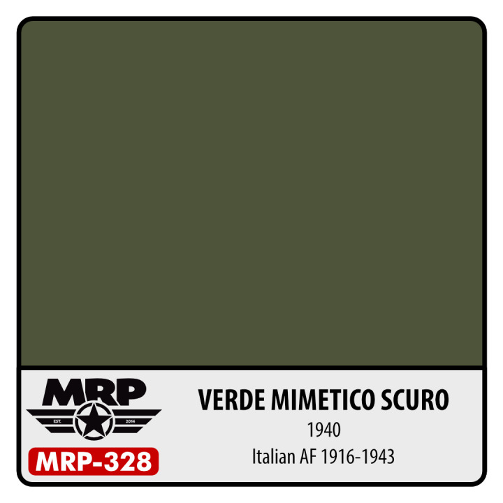 Boxart Verde Mimetico Scuro – 1940 (Italian AF 1916-43)  MR.Paint