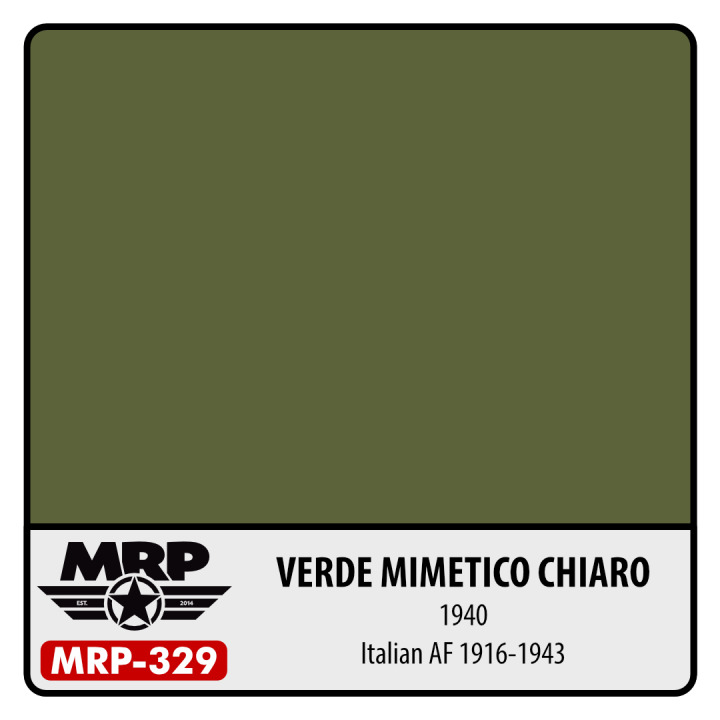 Boxart Verde Mimetico Chiaro – 1940 (Italian AF 1916-43)  MR.Paint