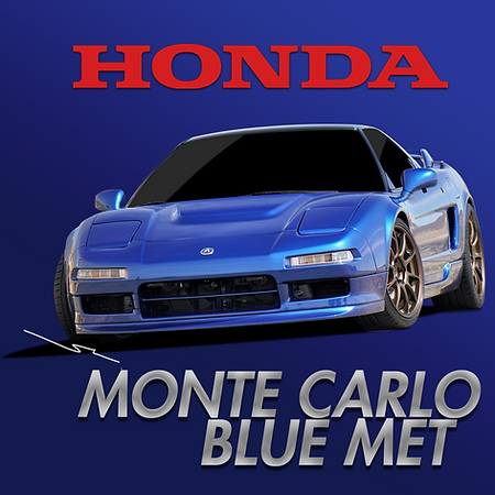 Boxart Honda Monte Carlo Blue Metallic  Splash Paints