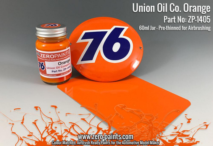 Boxart Union Oil Co 76 Orange  Zero Paints