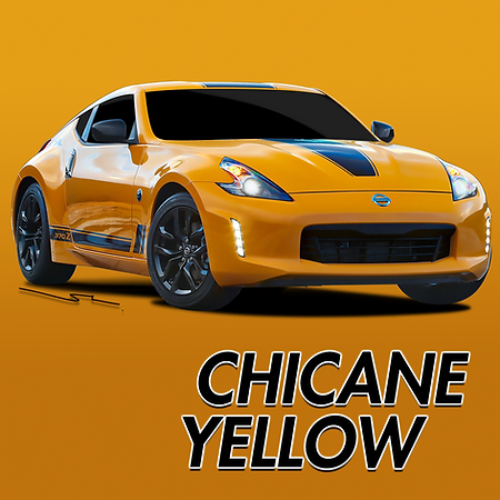 Boxart Nissan Chicane Yellow  Splash Paints