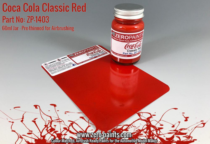 Boxart Coca Cola Classic Red  Zero Paints