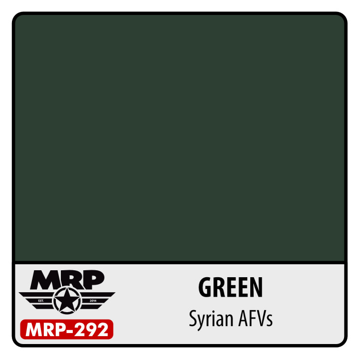 Boxart Green (Syrian AFVs) MR.Paint Boxart Green (Syrian AFVs) MR.Paint