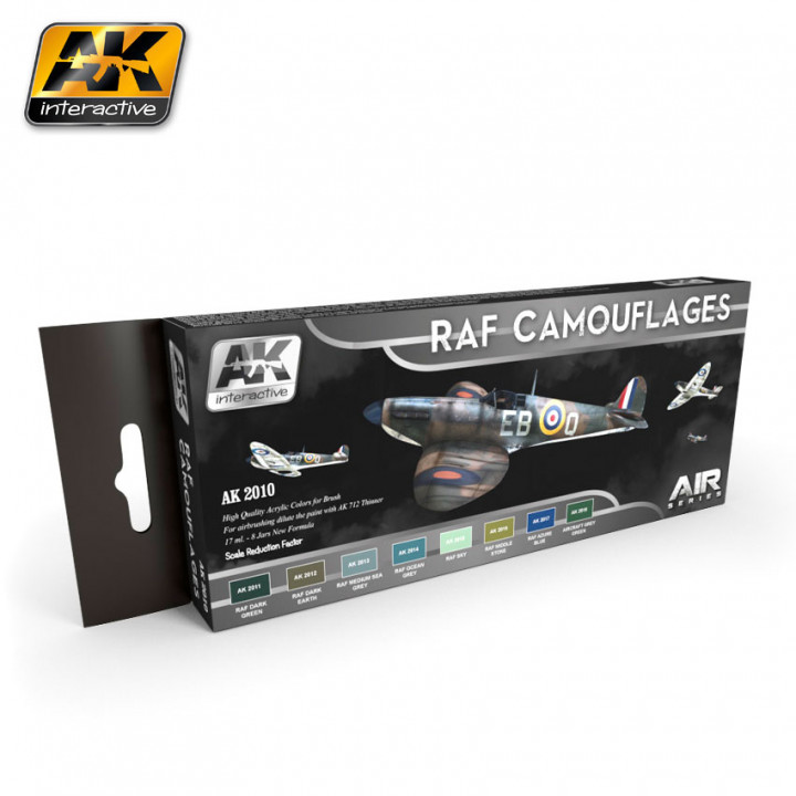 Boxart RAF Camouflages AK 2010 AK Interactive Air Series