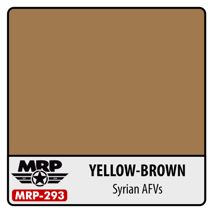 Boxart Yellow-Brown (Syarian AFVs)  MR.Paint