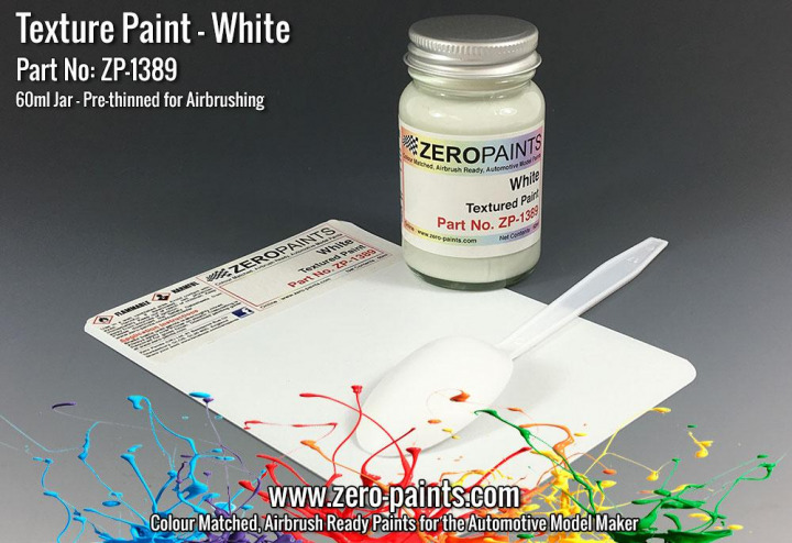 Boxart White Textured  Zero Paints