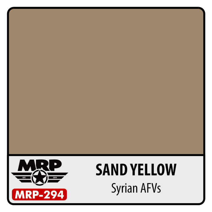 Boxart Sand Yellow (Syarian AFVs)  MR.Paint